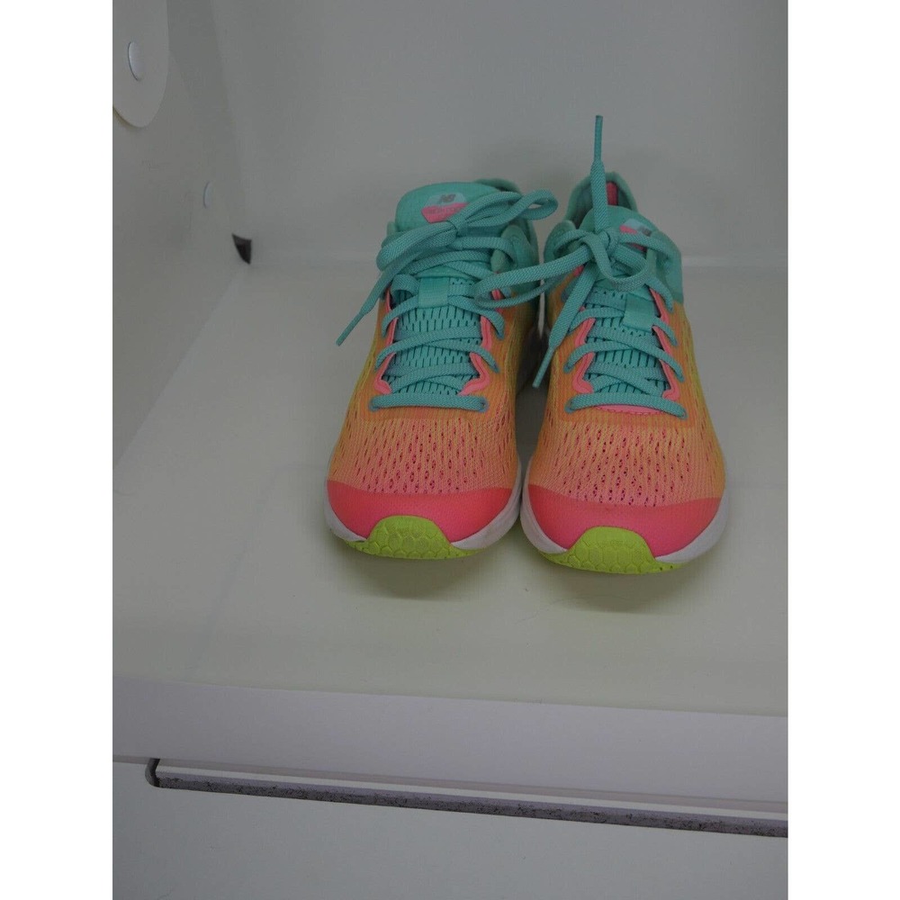 New Balance Mens Fresh Foam Fast YKFSTBL Orange Teal Running Shoes Size 5 M